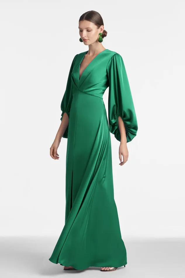 Jenny Gown 8211 Emerald Women Sachin and Babi Covered