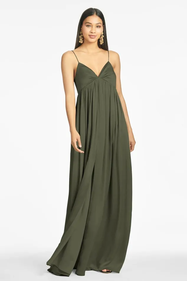 Jessica Gown 8211 Moss Green Women Sachin and Babi Formal
