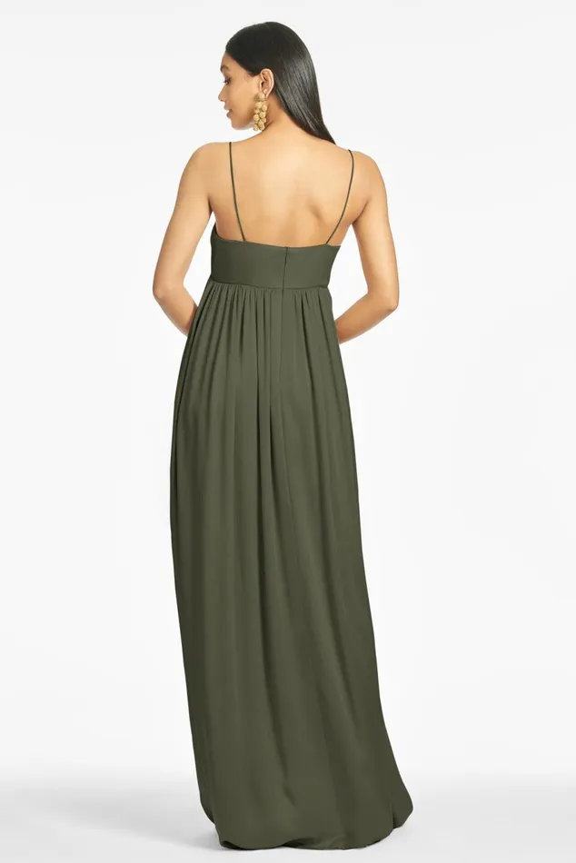 Jessica Gown 8211 Moss Green Women Sachin and Babi Formal