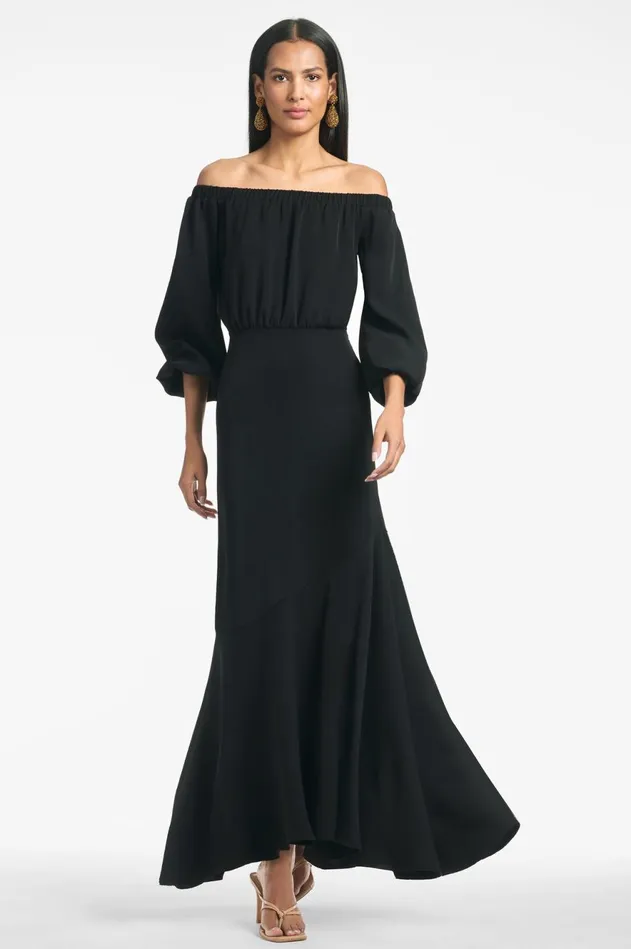 Kai Dress 8211 Black Women Sachin and Babi Long Sleeve
