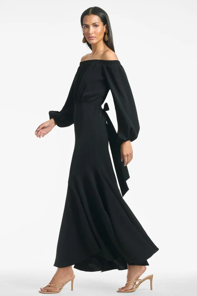 Kai Dress 8211 Black Women Sachin and Babi Long Sleeve