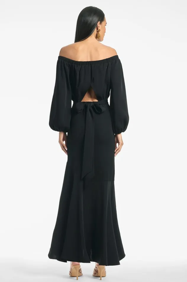 Kai Dress 8211 Black Women Sachin and Babi Long Sleeve
