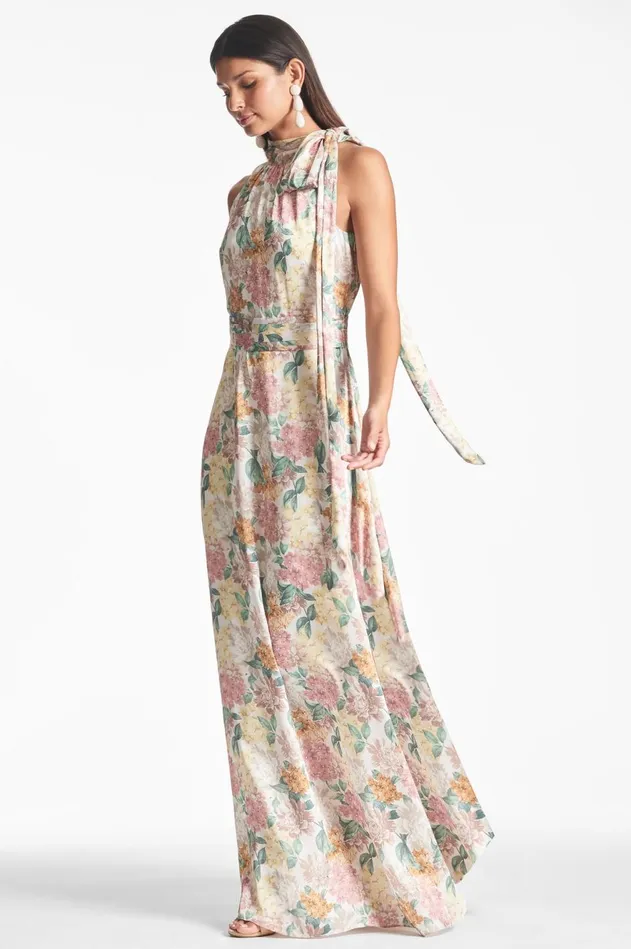 Kayla Gown 8211 Antique Bouquet Women Sachin and Babi Boho