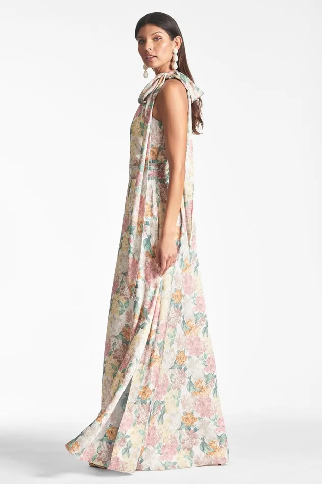Kayla Gown 8211 Antique Bouquet Women Sachin and Babi Boho
