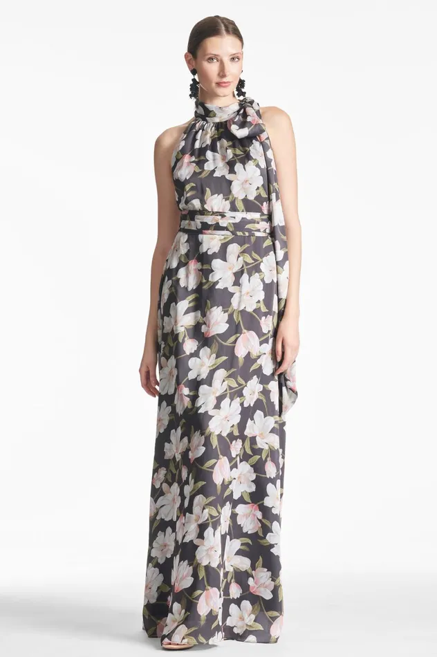 Kayla Gown 8211 Ebony Garden Women Sachin and Babi Boho