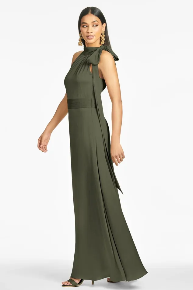 Kayla Gown 8211 Moss Green Women Sachin and Babi Formal