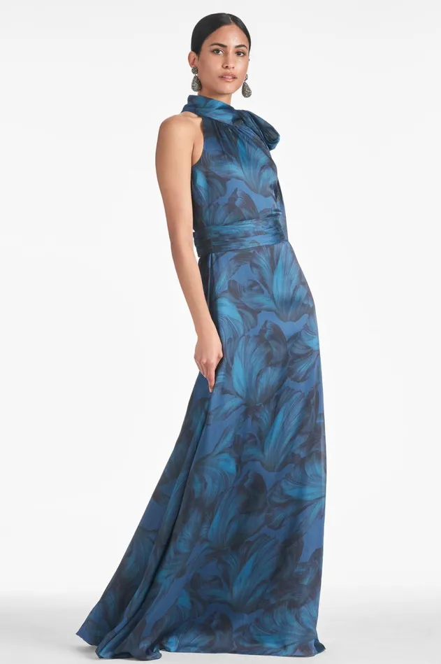 Kayla Gown 8211 Tonal Petal Women Sachin and Babi Boho