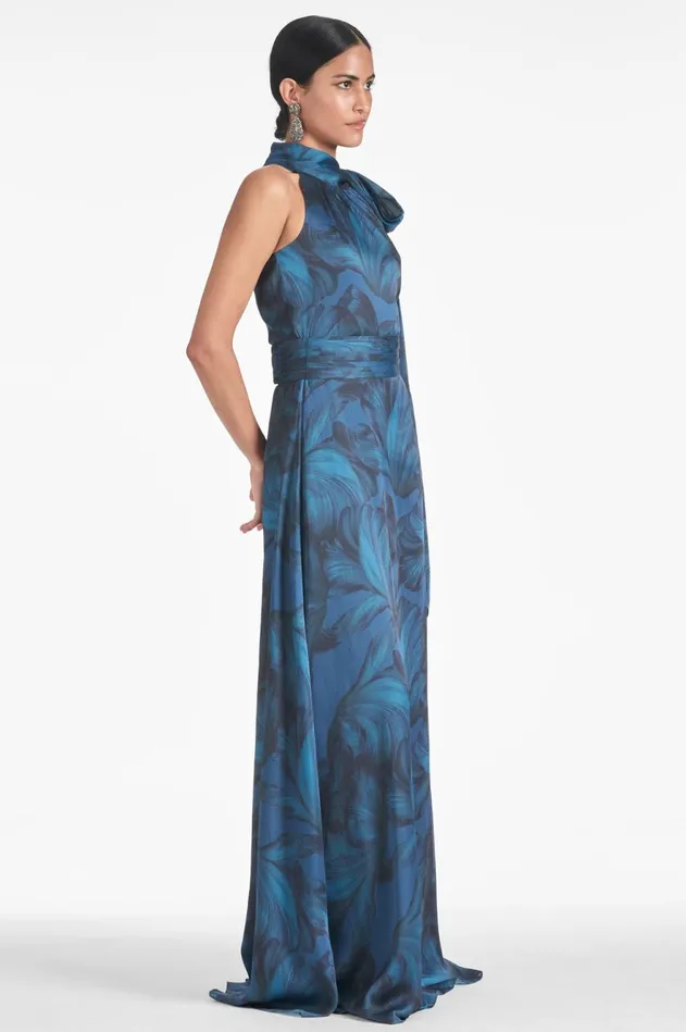 Kayla Gown 8211 Tonal Petal Women Sachin and Babi Boho