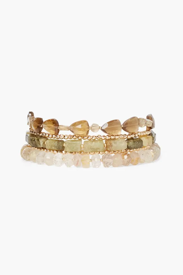 Kenai Naked Wrap Bracelet Natural Mix Women Chan Luu Bracelets