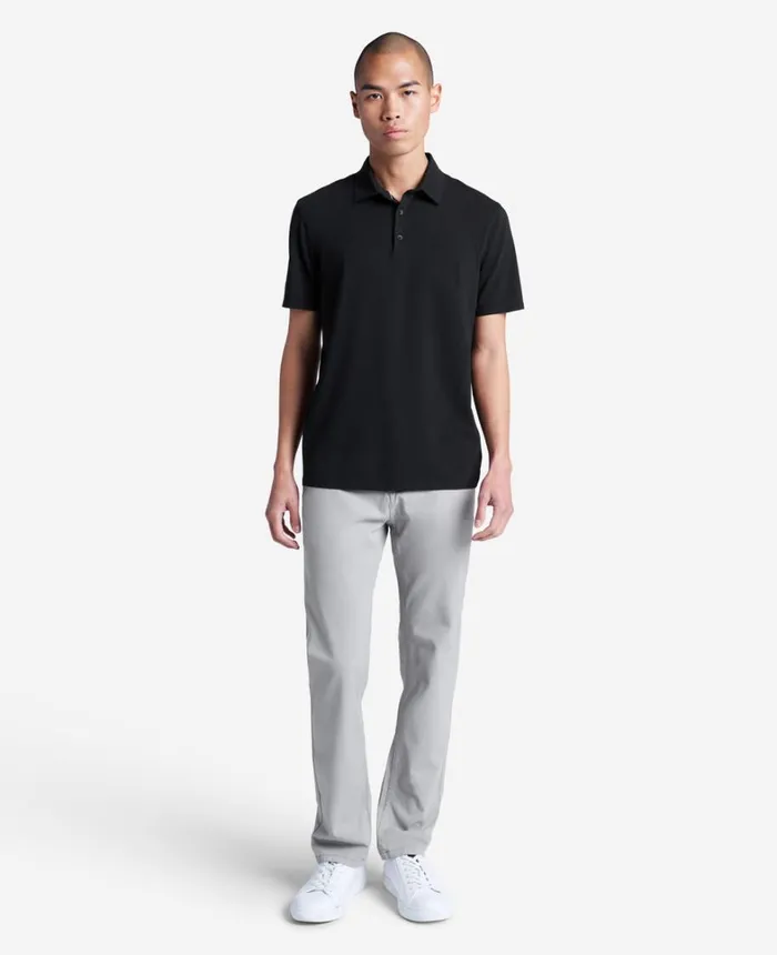 Kenneth Cole Dress Pants Men SlimFit Tech Chino Grey