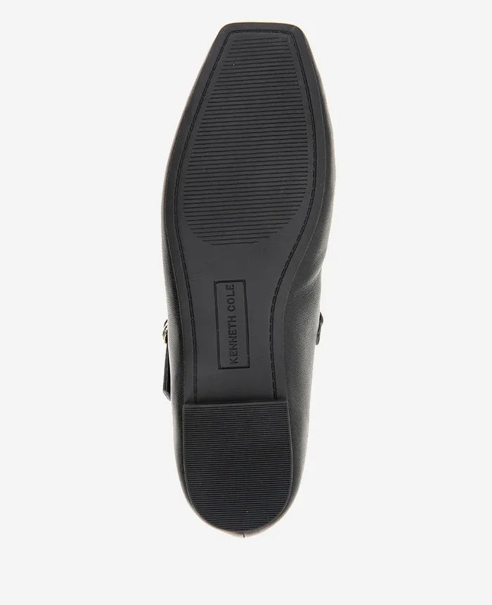 Kenneth Cole Flats and Loafers Women Jasper Leather Ballet Flat Black Leather Kenneth Cole Flats and Loafers Women Jasper Leather Ballet Flat Black Leather
