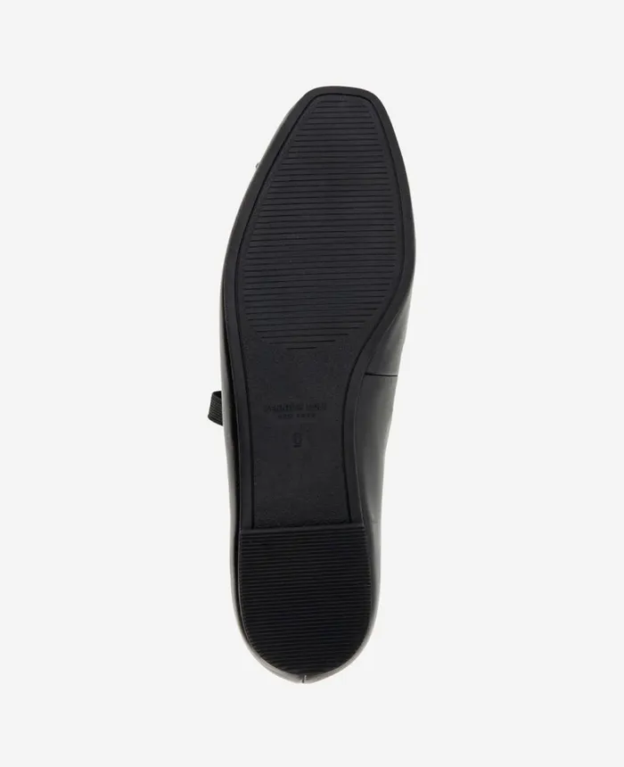 Kenneth Cole Flats and Loafers Women Myra Leather Ballet Flat Black