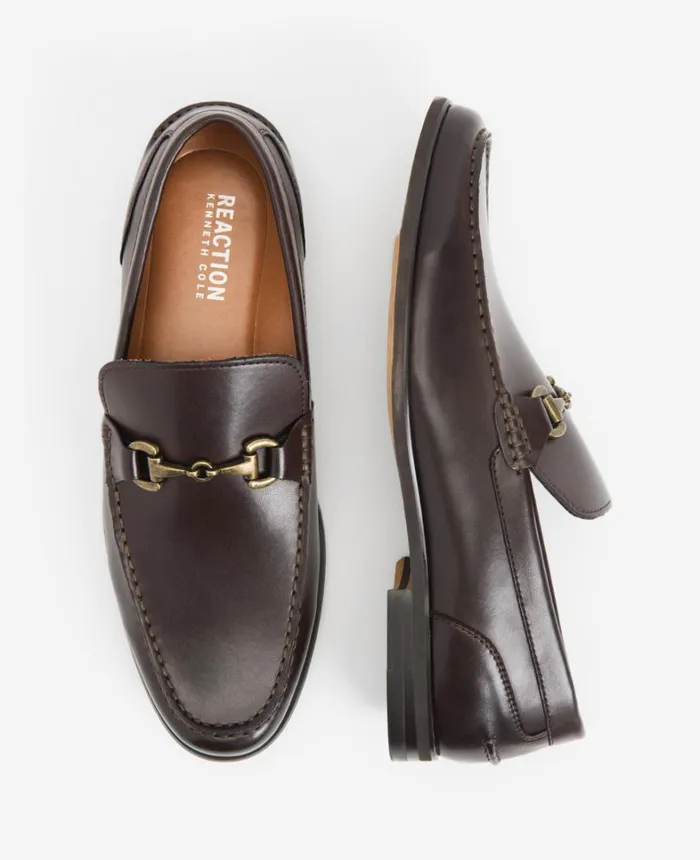 Kenneth Cole Loafers Men REACTION 8211 Crespo Bit Loafer Espresso
