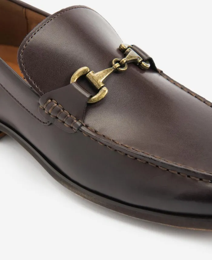Kenneth Cole Loafers Men REACTION 8211 Crespo Bit Loafer Espresso