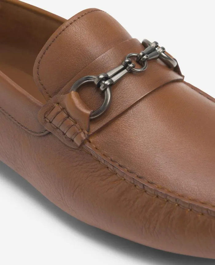 Kenneth Cole Loafers Men Theme Bit Detail Driver Cognac Kenneth Cole Loafers Men Theme Bit Detail Driver Cognac