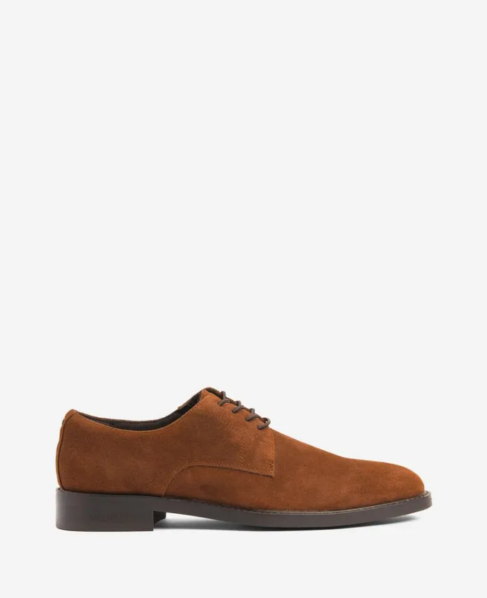 Kenneth Cole Oxfords Men Dress Tech Leather Oxford Brown
