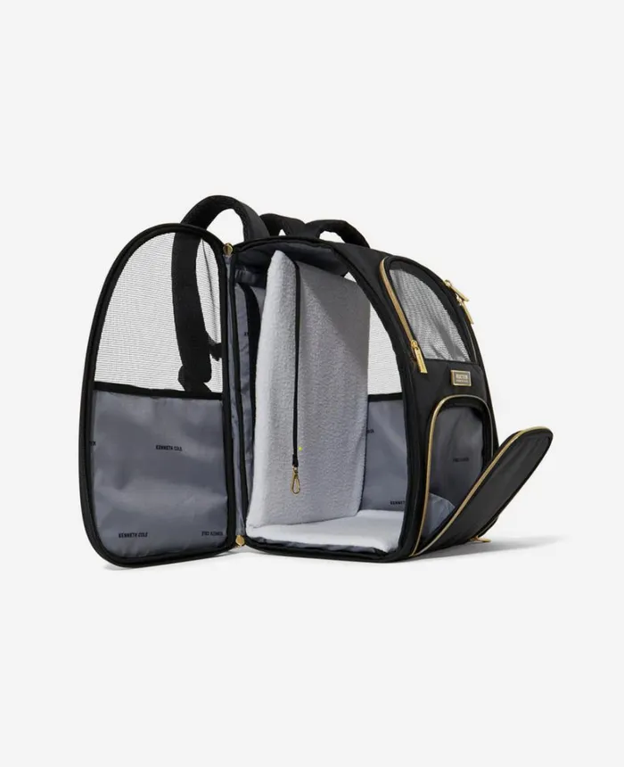Kenneth Cole Pets MenWomen Pet Carrier Backpack Black