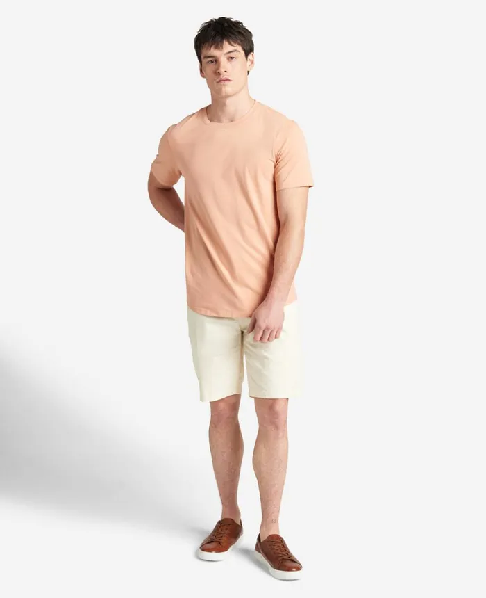 Kenneth Cole Polos and TShirts Men The Performance Crew Neck Tshirt Coral
