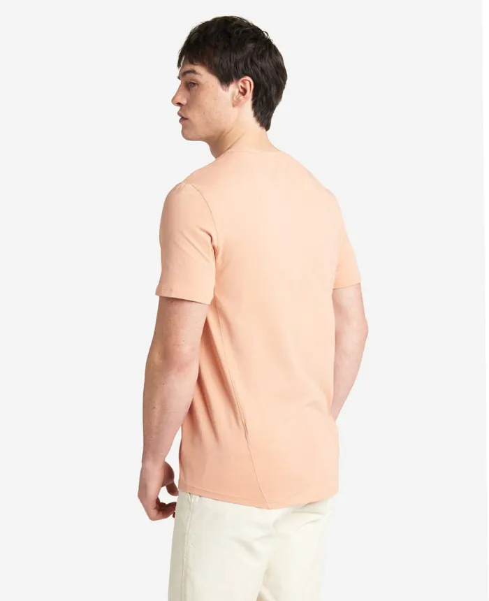 Kenneth Cole Polos and TShirts Men The Performance Crew Neck Tshirt Coral