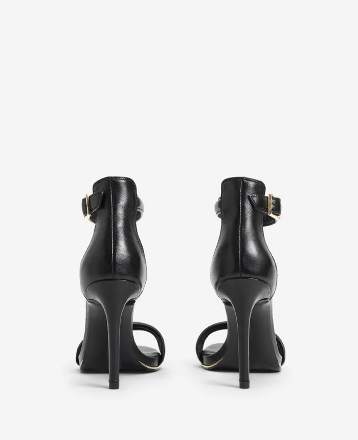 Kenneth Cole Pumps and Heels Women Brooke Ankle Strap Heeled Sandal Black