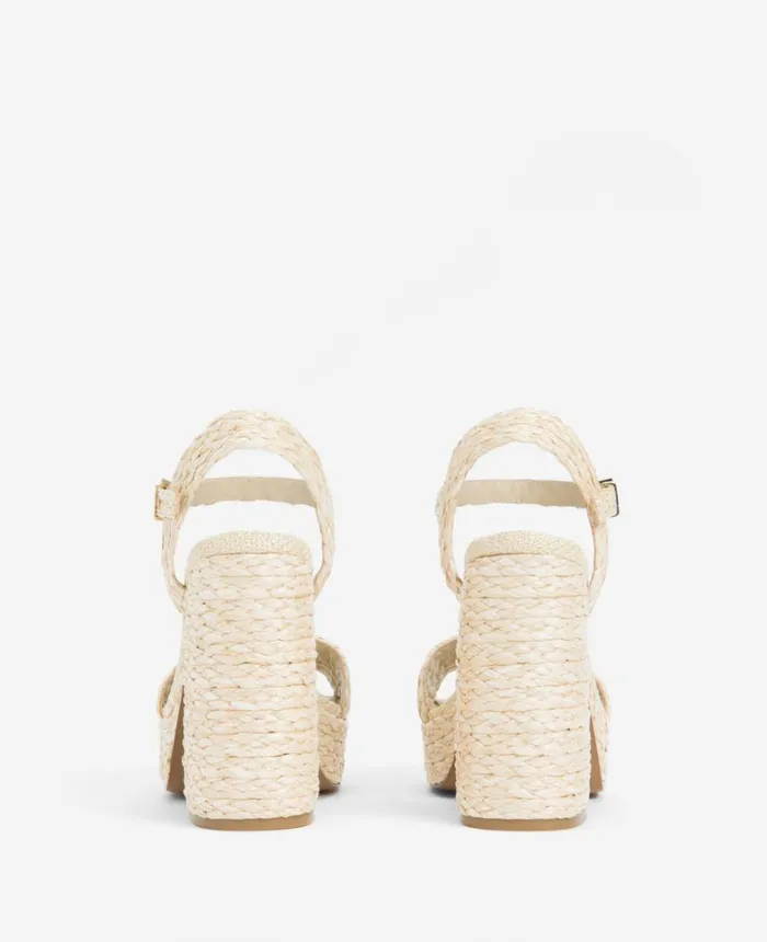 Kenneth Cole Pumps and Heels Women Dolly Ankle Strap Platform Heeled Sandal Natural Raffia Kenneth Cole Pumps and Heels Women Dolly Ankle Strap Platform Heeled Sandal Natural Raffia