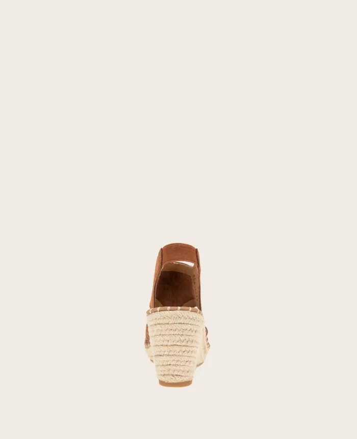 Kenneth Cole Sandals and Wedges Women GENTLE SOULS Cody Suede Espadrille Wedge Luggage Kenneth Cole Sandals and Wedges Women GENTLE SOULS Cody Suede Espadrille Wedge Luggage