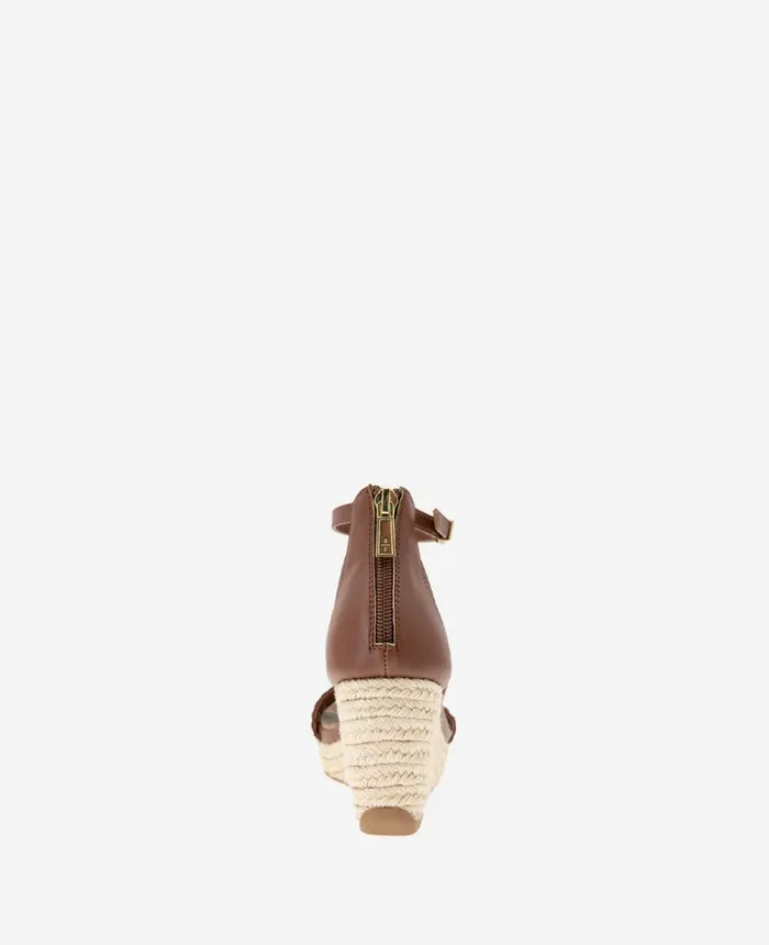 Kenneth Cole Sandals and Wedges Women REACTION 8211 The Colton Espadrille Wedge Sandal Luggage Kenneth Cole Sandals and Wedges Women REACTION 8211 The Colton Espadrille Wedge Sandal Luggage