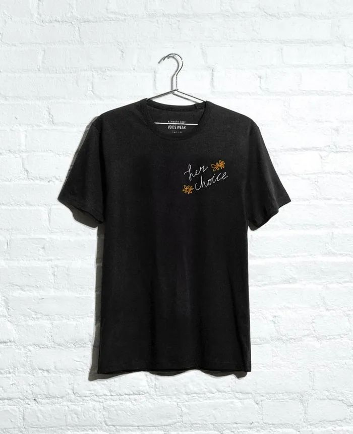 Kenneth Cole TShirts MenWomen Site Exclusive Her Choice TShirt Black