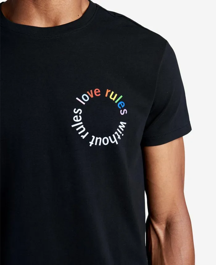 Kenneth Cole TShirts MenWomen Site Exclusive Love Rules Without Rules TShirt Black