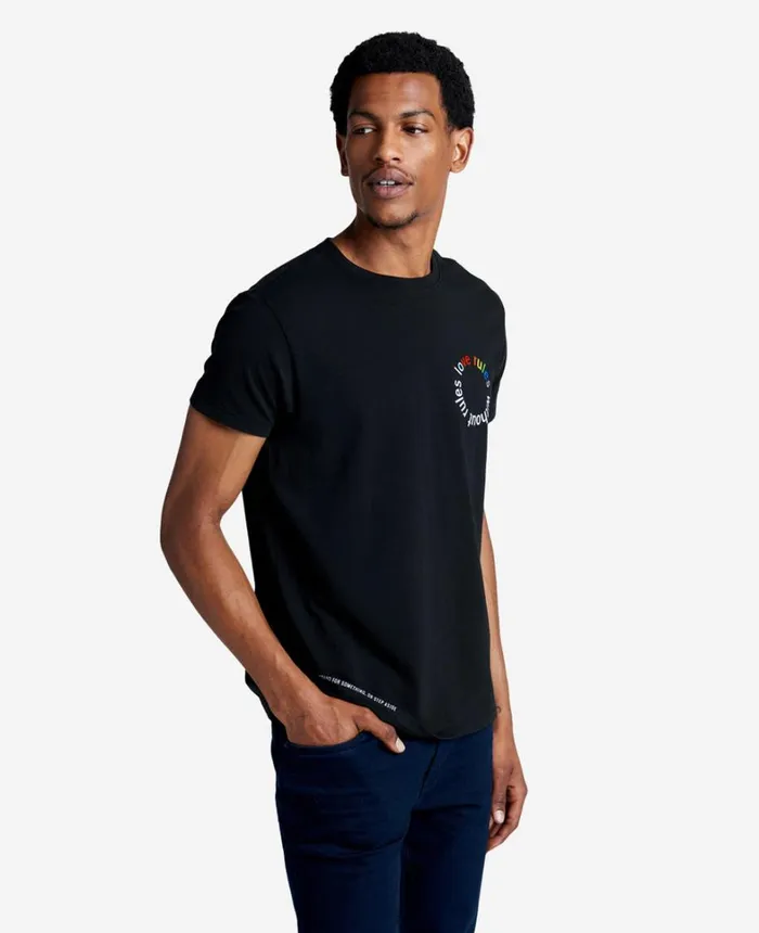 Kenneth Cole TShirts MenWomen Site Exclusive Love Rules Without Rules TShirt Black