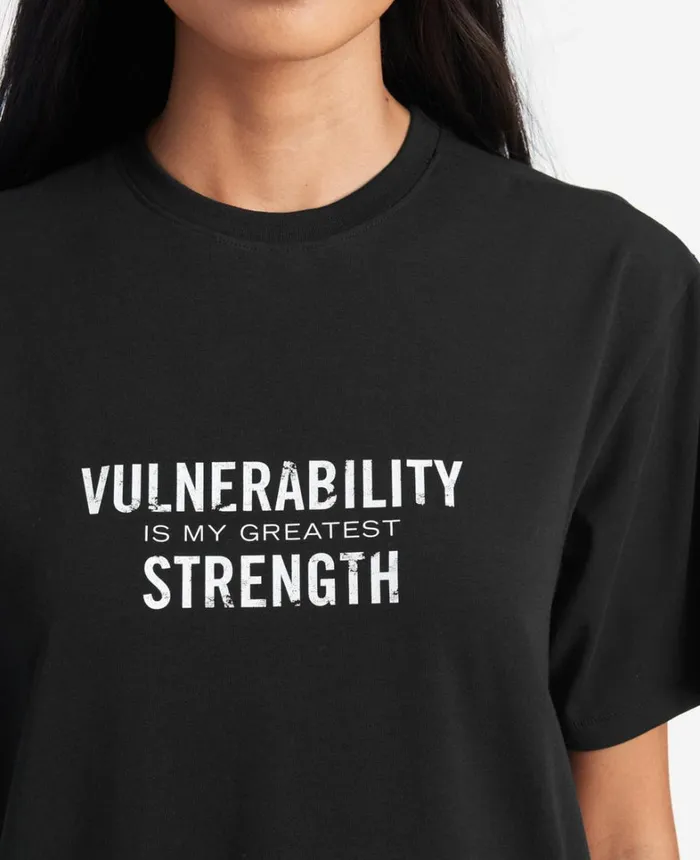 Kenneth Cole TShirts MenWomen Site Exclusive Vulnerability Strength TShirt Black Kenneth Cole TShirts MenWomen Site Exclusive Vulnerability Strength TShirt Black