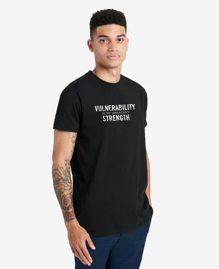 Kenneth Cole TShirts MenWomen Site Exclusive Vulnerability Strength TShirt Black Kenneth Cole TShirts MenWomen Site Exclusive Vulnerability Strength TShirt Black