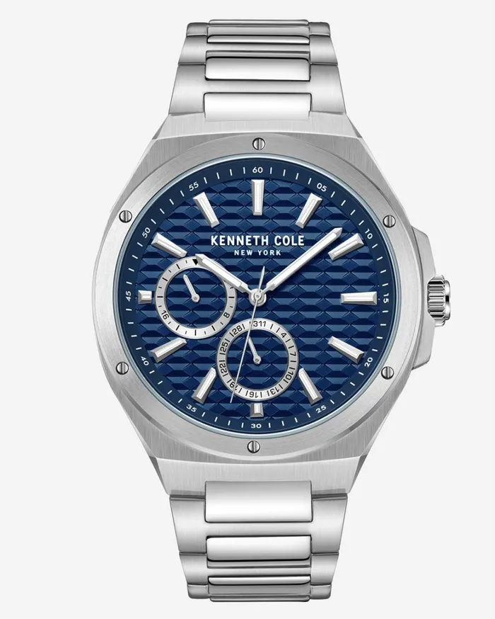Kenneth Cole Watches Men Kenneth Cole New York Stainless Steel Dress Sport Bracelet Watch Silver Kenneth Cole Watches Men Kenneth Cole New York Stainless Steel Dress Sport Bracelet Watch Silver