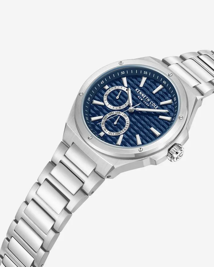 Kenneth Cole Watches Men Kenneth Cole New York Stainless Steel Dress Sport Bracelet Watch Silver Kenneth Cole Watches Men Kenneth Cole New York Stainless Steel Dress Sport Bracelet Watch Silver