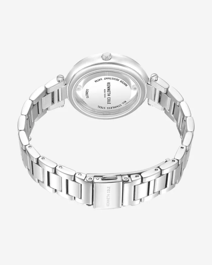Kenneth Cole Watches Women Transparency Bracelet Watch Silver Kenneth Cole Watches Women Transparency Bracelet Watch Silver