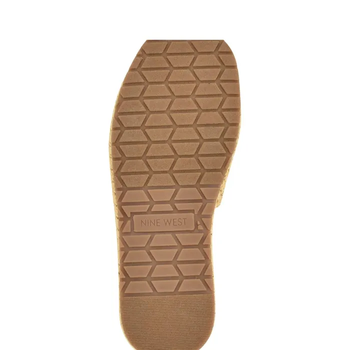 Keziah Flatform Slide Sandals Light Natural Women Nine West Low Heel Keziah Flatform Slide Sandals Light Natural Women Nine West Low Heel