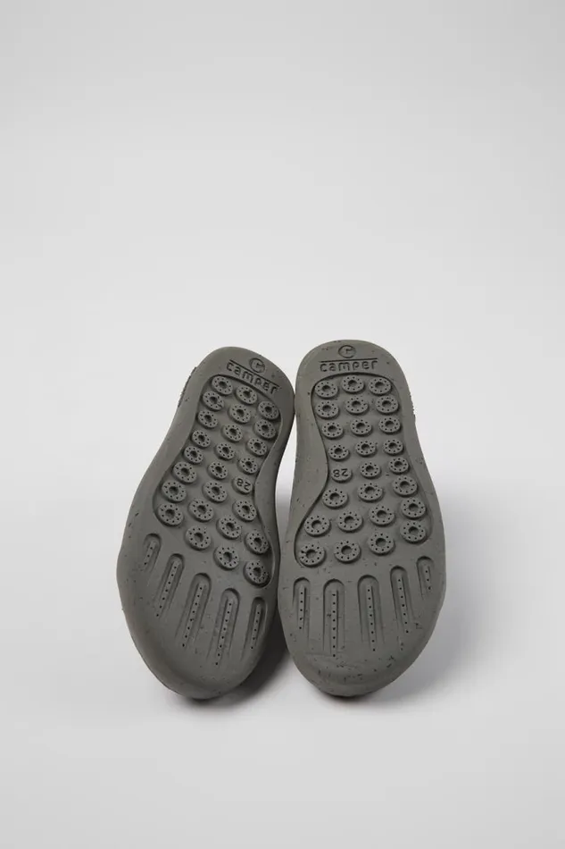 Kids Camper Boots Peu Touring Black Textile Ankle Boots For Kids Kids Camper Boots Peu Touring Black Textile Ankle Boots For Kids