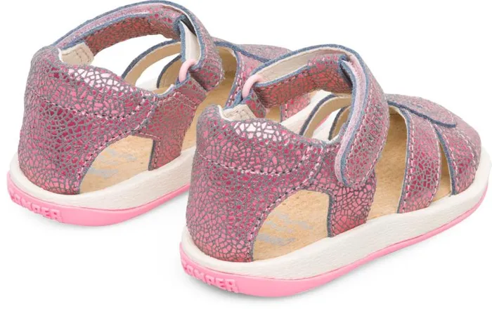 Kids Camper Hook And Loop Bicho Closed Pink Tstrap Kids Sandal Kids Camper Hook And Loop Bicho Closed Pink Tstrap Kids Sandal