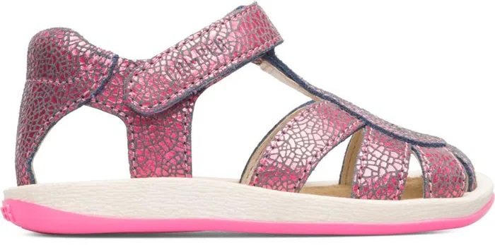Kids Camper Hook And Loop Bicho Closed Pink Tstrap Kids Sandal Kids Camper Hook And Loop Bicho Closed Pink Tstrap Kids Sandal