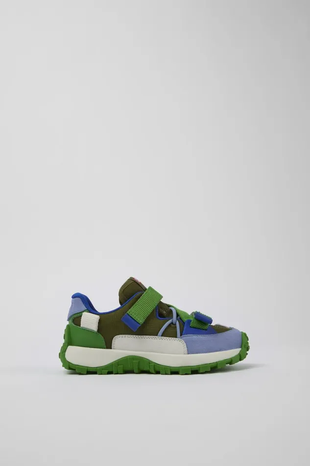Kids Camper Sneakers Twins Multicolored TextileLeather Sneaker