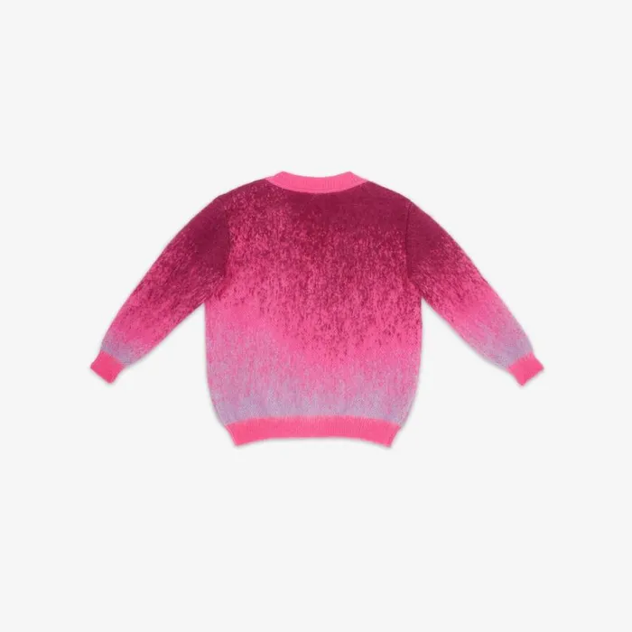 Kids Multicolour Wool Junior Cardigan Multicolour Fendi Ready To Wear