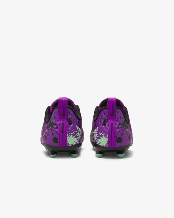 Kids Nike Alpha Huarache 8 Vivid PurpleGreen GlowBlack Nike Shoes 70 and Under