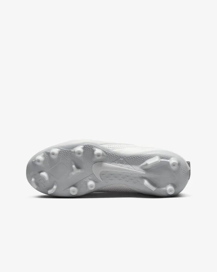 Kids Nike Alpha Huarache 8 WhitePure PlatinumWolf GreyWhite Nike Shoes 70 and Under
