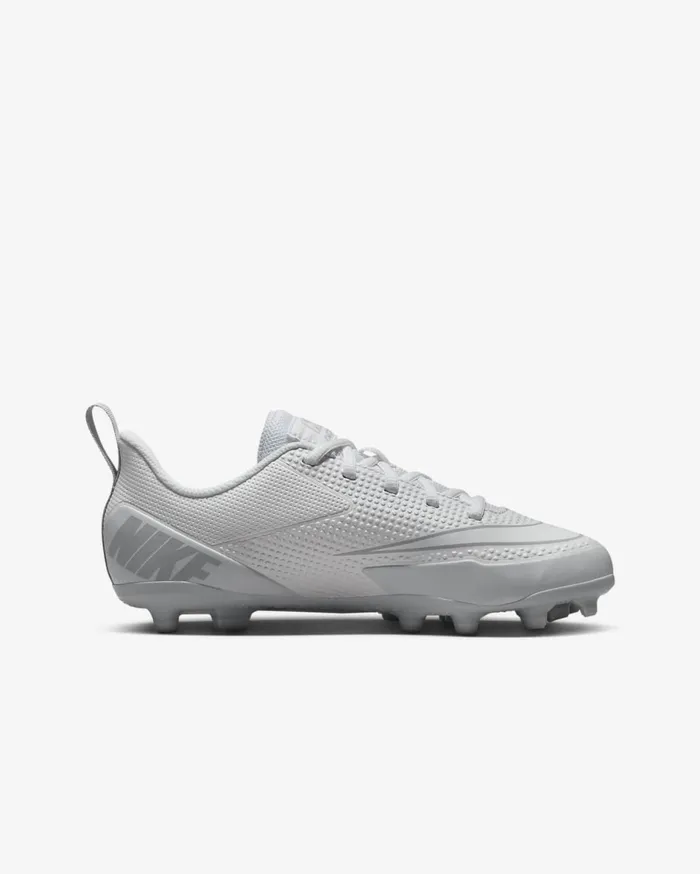 Kids Nike Alpha Huarache 8 WhitePure PlatinumWolf GreyWhite Nike Shoes 70 and Under