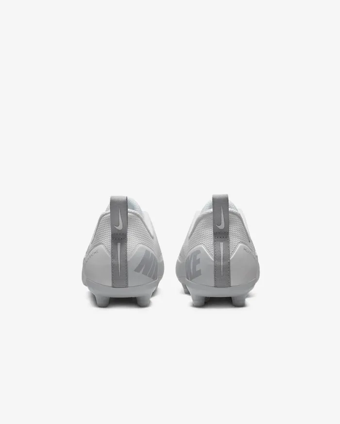 Kids Nike Alpha Huarache 8 WhitePure PlatinumWolf GreyWhite Nike Shoes 70 and Under