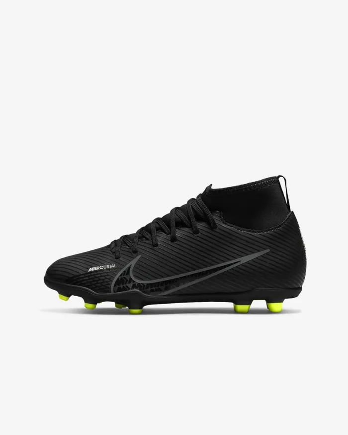 Kids Nike Jr Mercurial Superfly 9 Club BlackSummit WhiteVoltDark Smoke Grey Nike Soccer