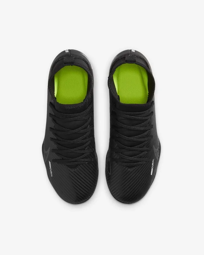 Kids Nike Jr Mercurial Superfly 9 Club BlackSummit WhiteVoltDark Smoke Grey Nike Soccer