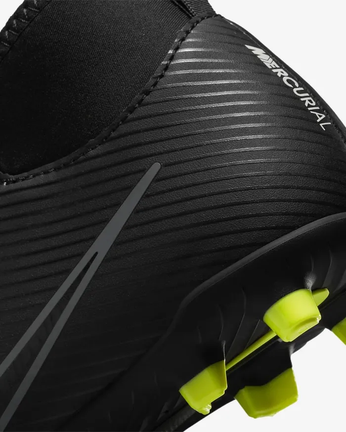 Kids Nike Jr Mercurial Superfly 9 Club BlackSummit WhiteVoltDark Smoke Grey Nike Soccer