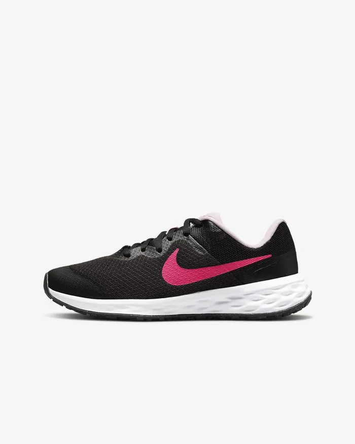 Kids Nike Revolution 6 BlackPink FoamHyper Pink Nike Running