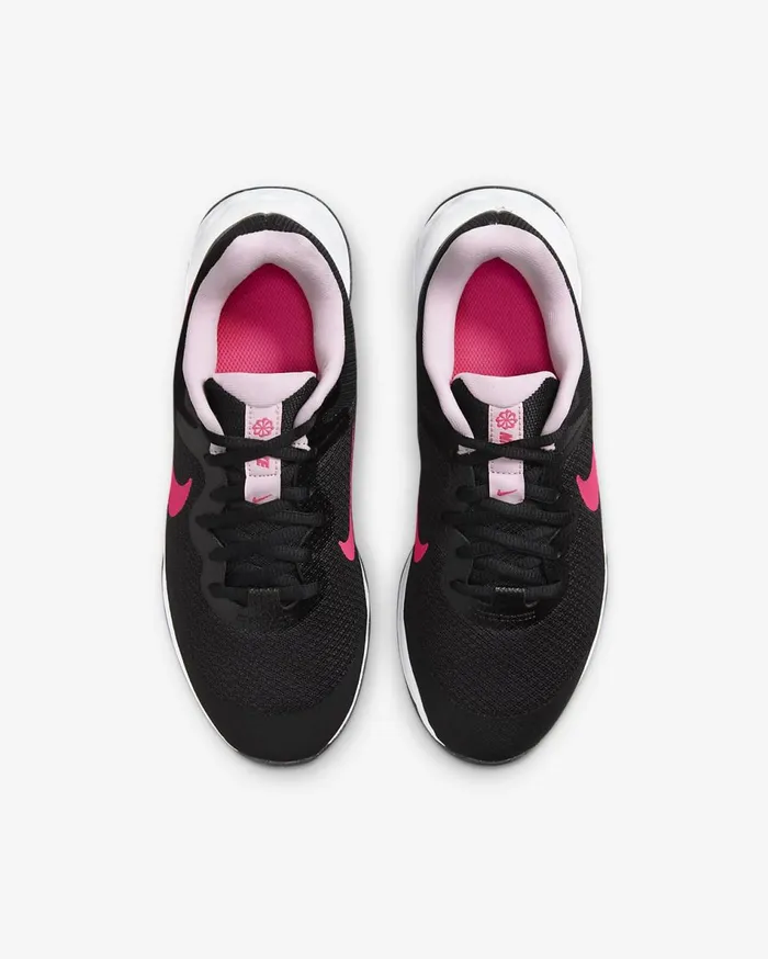 Kids Nike Revolution 6 BlackPink FoamHyper Pink Nike Running